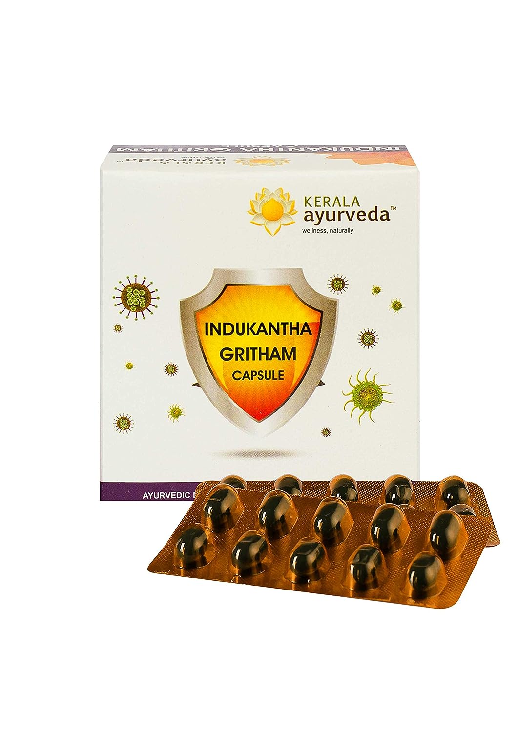 Kerala Ayurveda Indukantha Gritham Capsule, 100 Tablets-2.webp